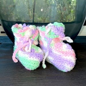 Handmade Knit Booties